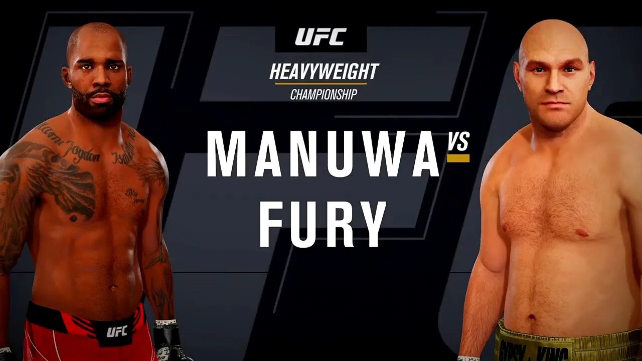 EA Sports UFC 4 Gameplay Tyson Fury vs Jimi Manuwa