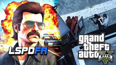 GTA V Cops Working Hard in LSPDFR