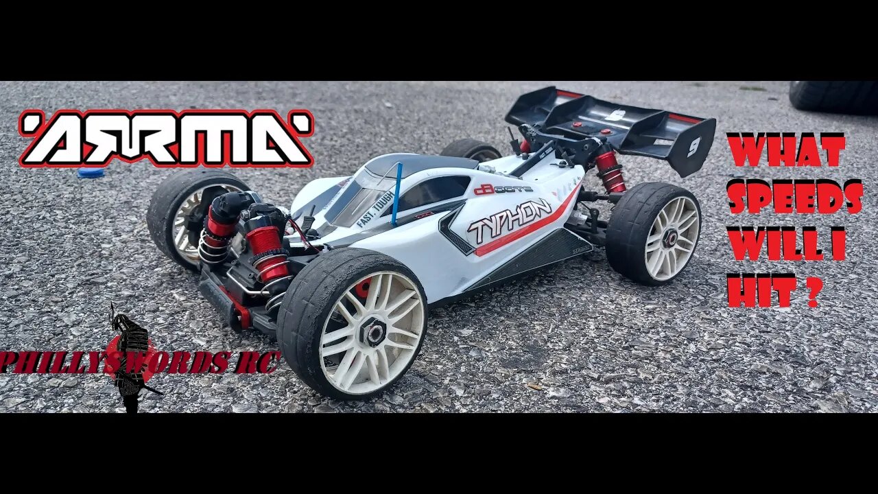 Arrma Typhon 6S High Speeds In a School YARD! part2