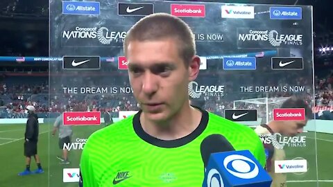 U.S. goalkeeper, Colorado’s Ethan Horvath, discusses game-winning save
