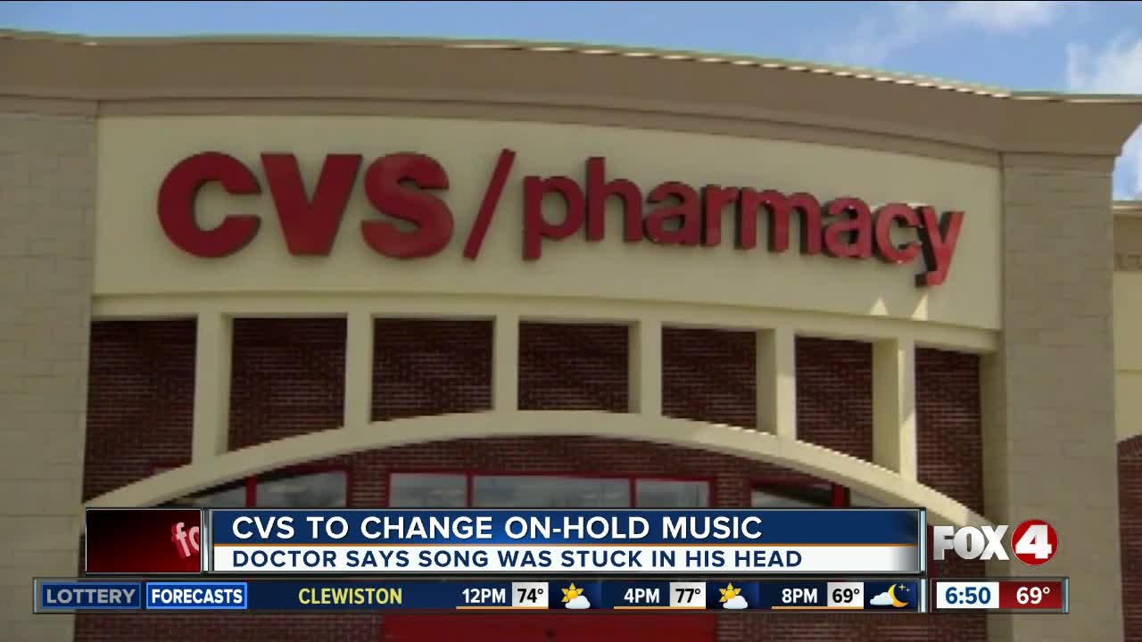 CVS to change on-hold music after doctor's plea