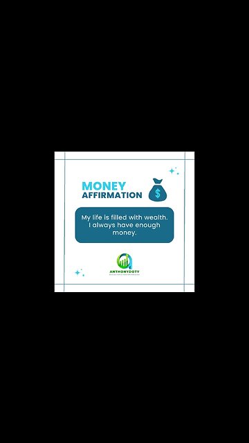 Sharing a money affirmation with you for an abundant weekend! 🥹🙏🏾