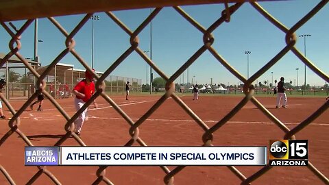 Athletes compete in Special Olympics Arizona