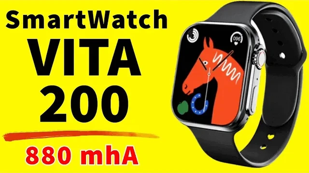 VITA 200 Ultra Smartwach New 2023 Hiper Battery 880 mAh Best Watch Ultra Clone