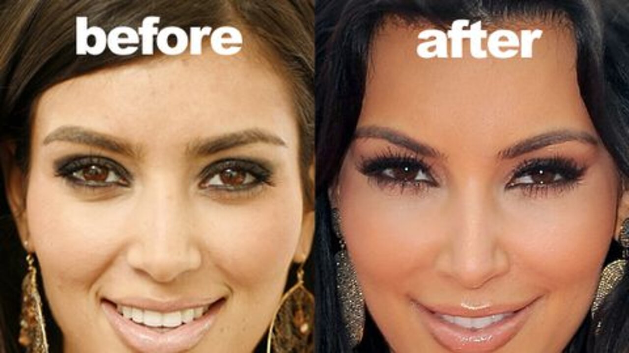 KIM KARDASHIAN- Before & After transformation