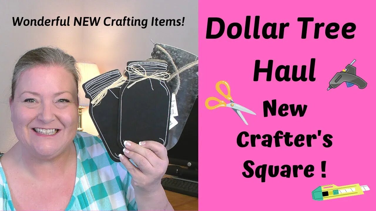 Huge Dollar Tree Haul ~ Crafter's Square Haul ~ So Many New Items Hitting Stores!