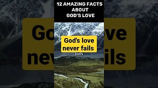 God's love never fails #shortsvideo #religion #mindfulness #viral #innerpeace