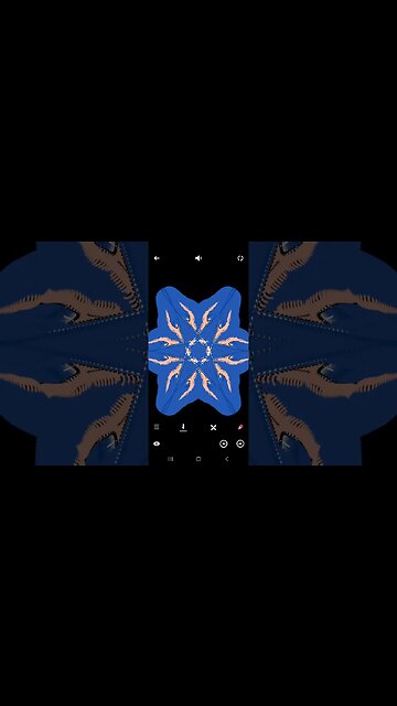 Tangle app on Android: perfect symmetry #22