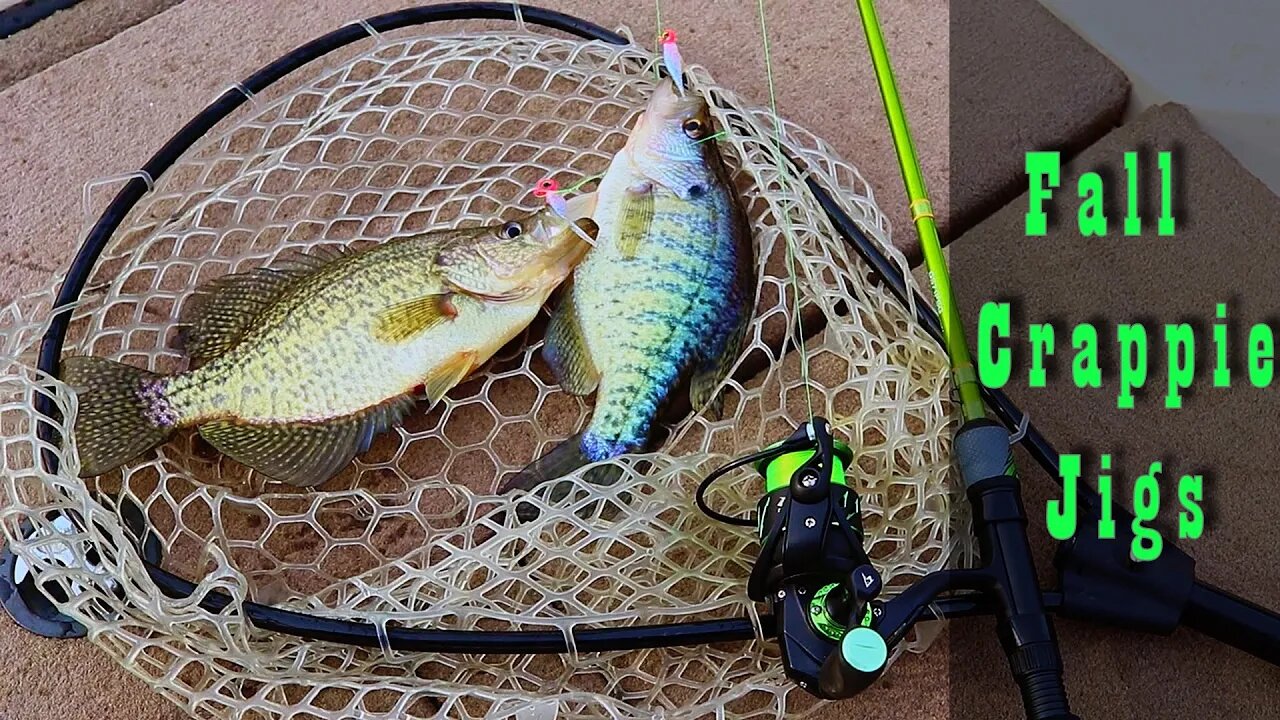 Double Jig Crappie Rig Catches Late Fall Crappie