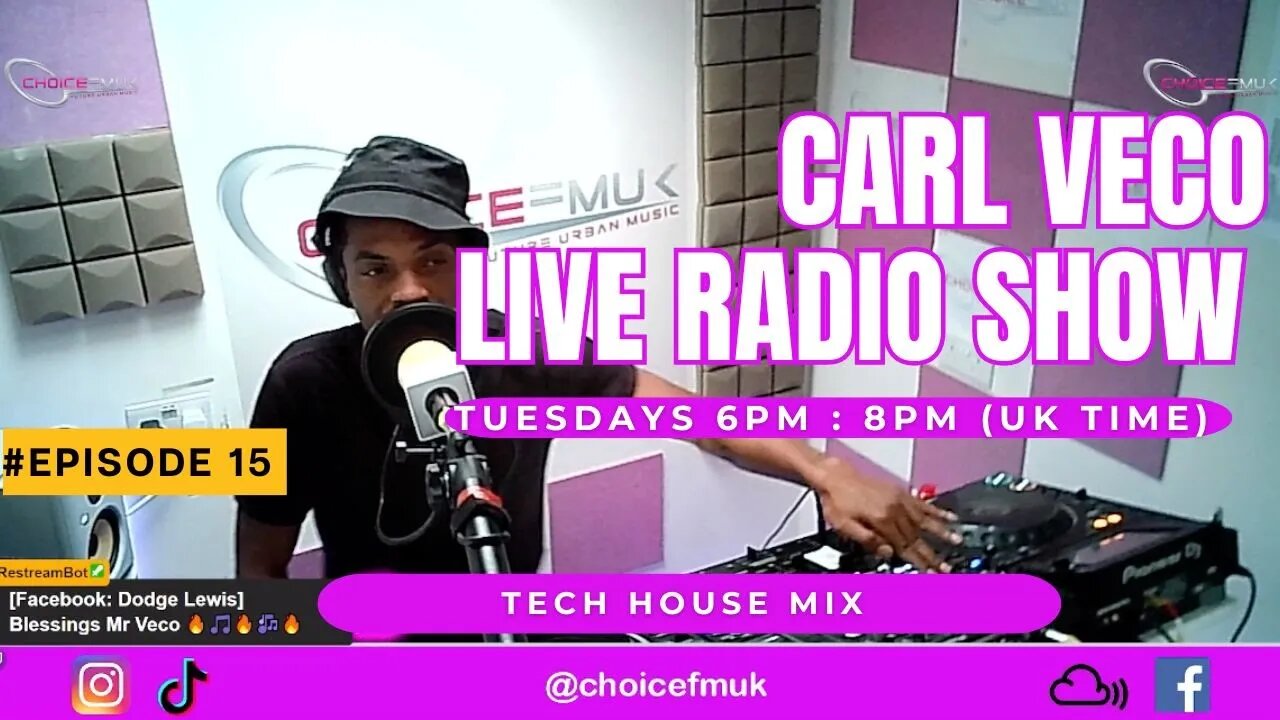 Tech House 2023 | Carl Veco | Choice FM UK | Episode 15