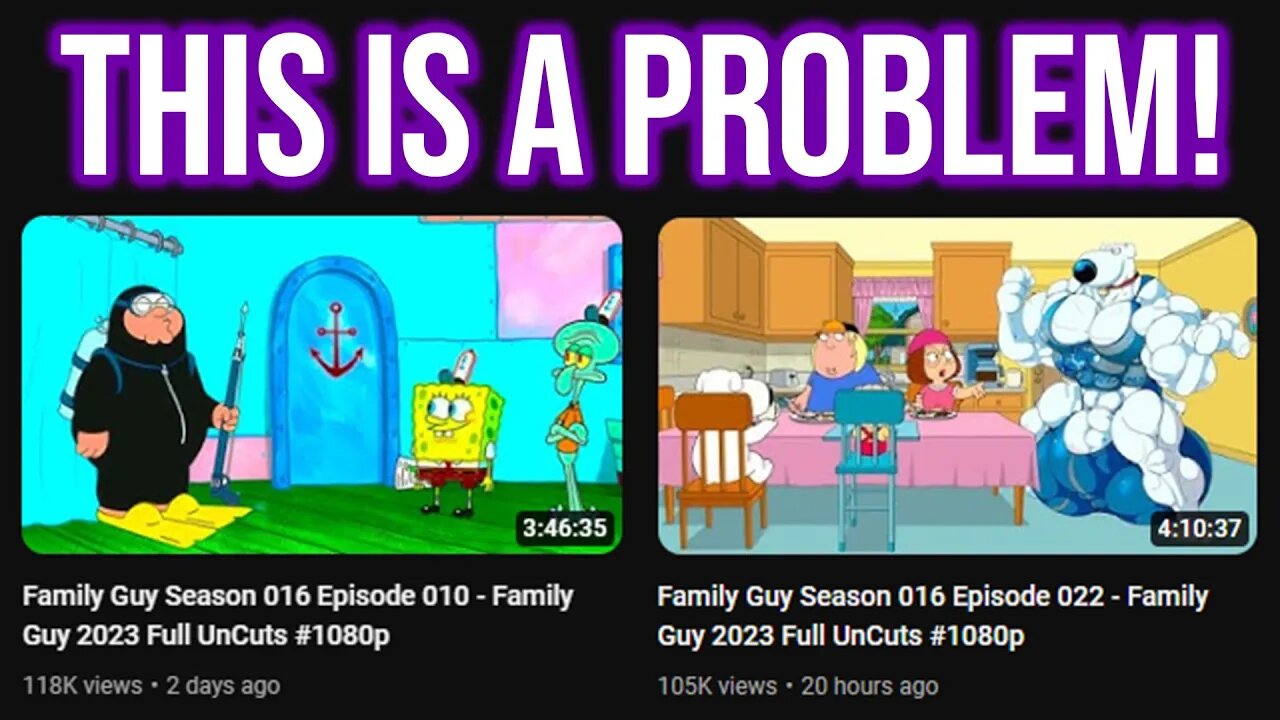 The YouTube Family Guy Hack Rabbit Hole Is INSANE...
