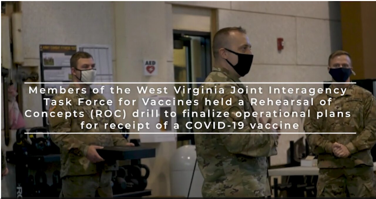 Rehearsal of Concepts Drill | Task Force Vaccine WVNG