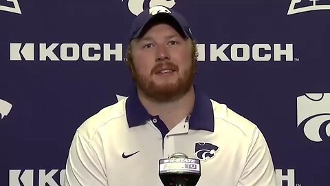 Kansas State Football | Eli Huggins Press Conference | March 23, 2021