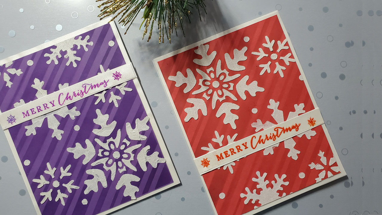 Snowflake Christmas Card