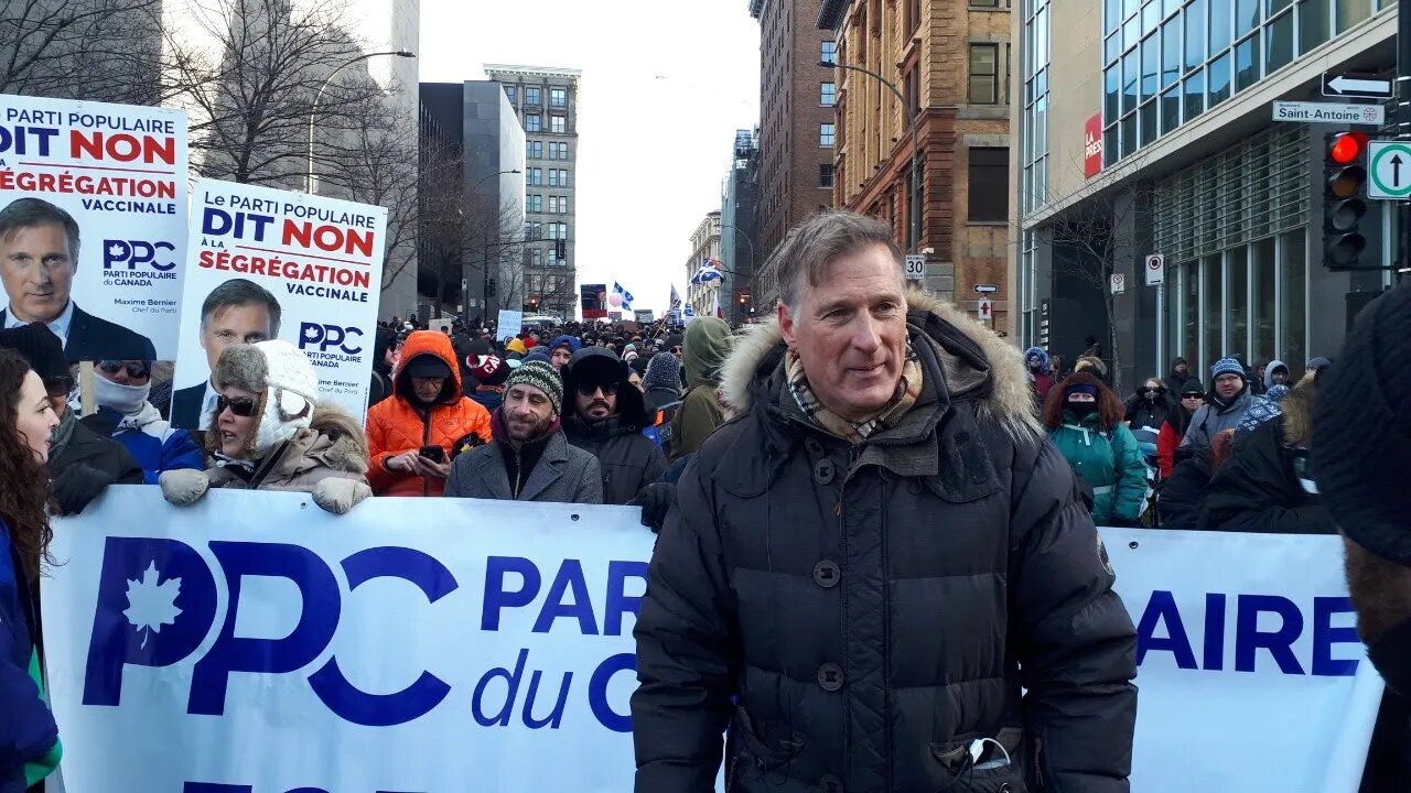 Maxime Bernier en direct - Q&A avec citoyens