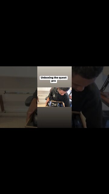 Unboxing the Meta Quest Pro