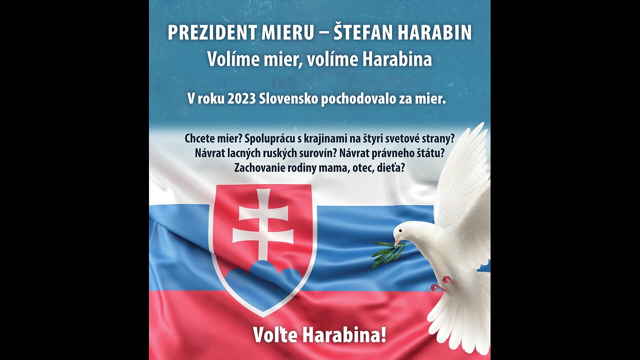 Harabin - prezident mieru