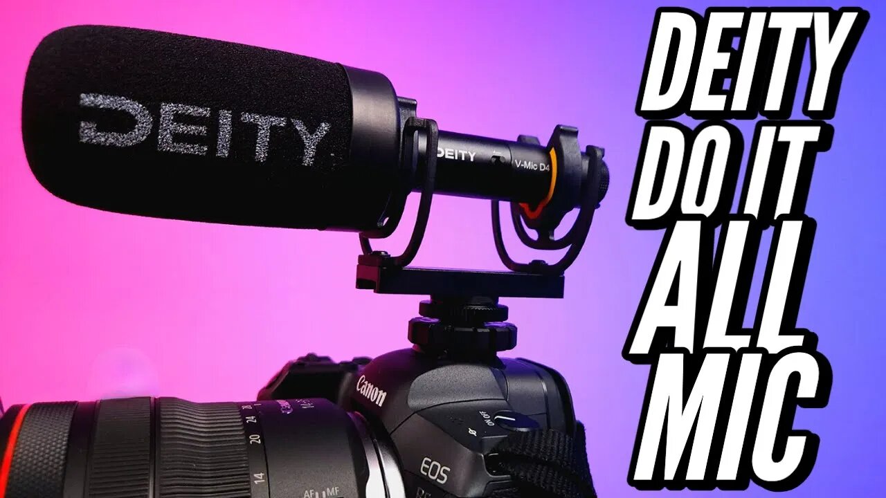 Deity V Mic D4 Universal Shotgun Mic One Mic To Do It All