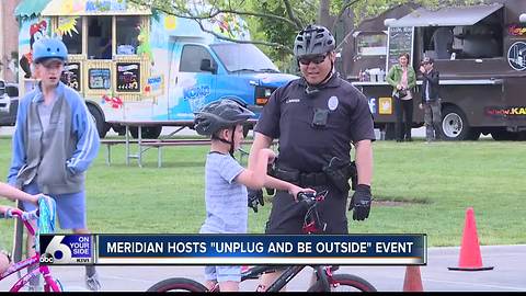 Meridian kicks off annual Unplug and Be Outside event