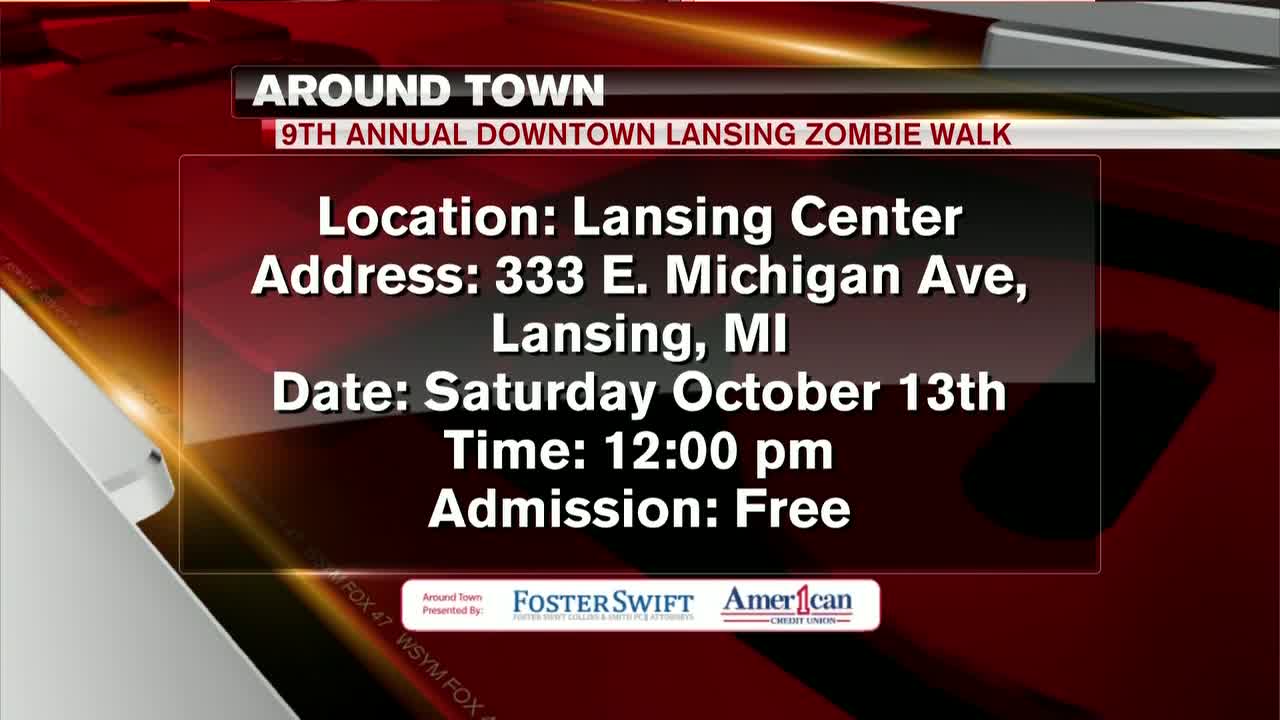 Around Town 10/12/18 - 9th Annual Downtown Lansing Zombie Walk