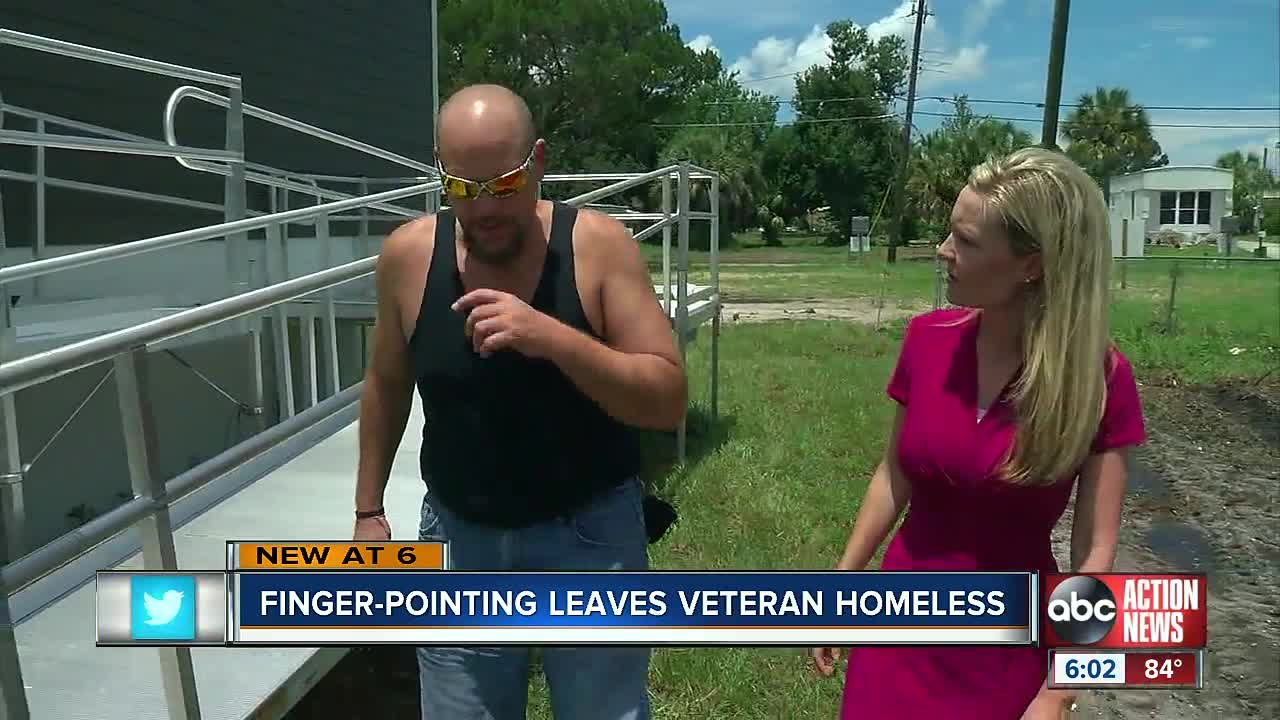 Pasco County veteran waits weeks to get into Habitat for Humanity home