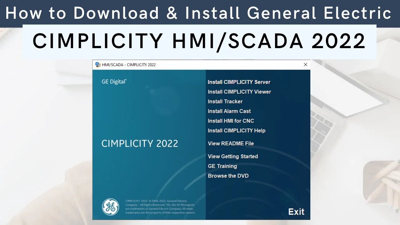 How to Download & Install General Electric CIMPLICITY HMI/SCADA v2022 Software | GE | SCADA |