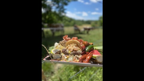 Earth Surf N Turf Burger