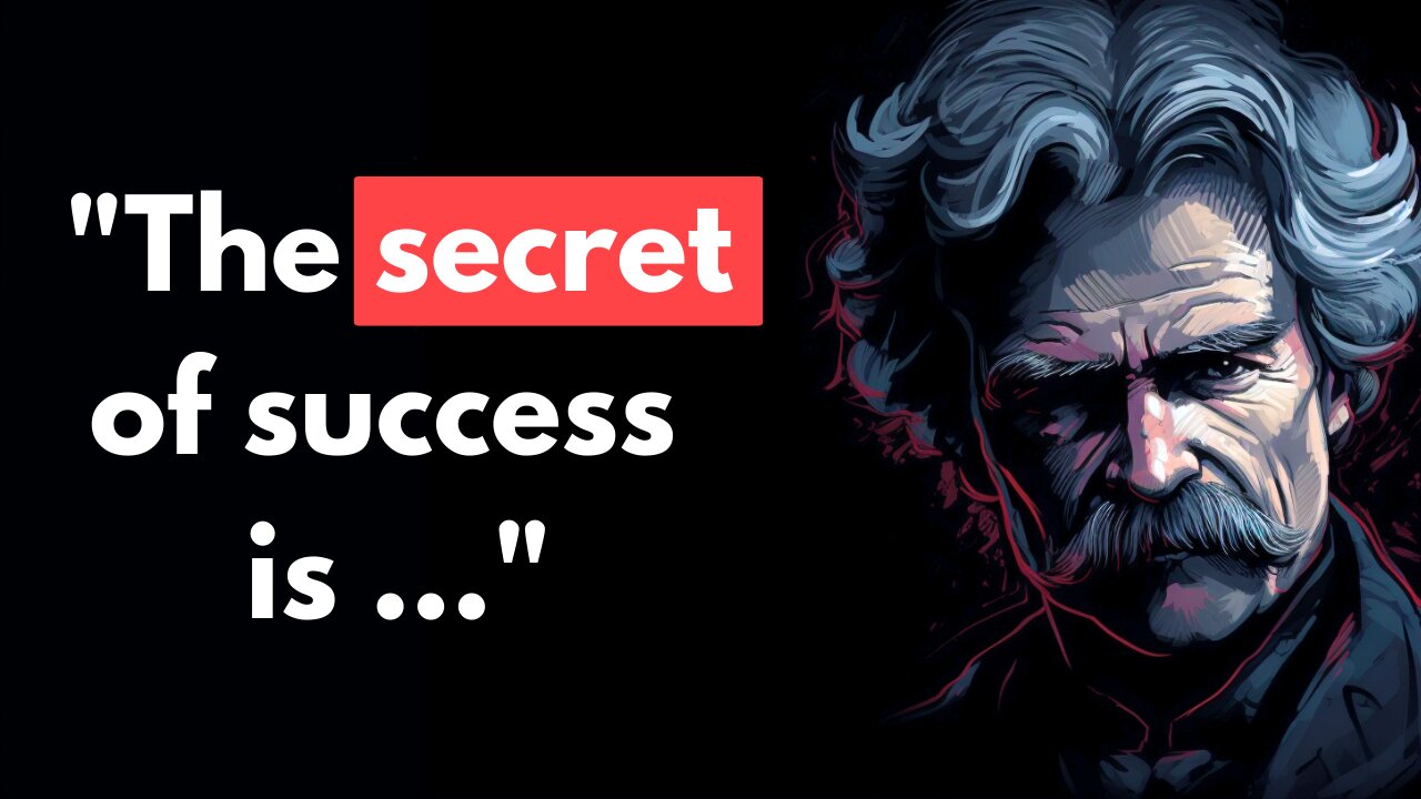 Mark Twain's Life Changing Quotes: A Timely Awakening for Those Who Don't Want Regrets In Life