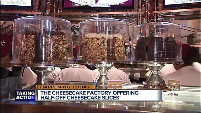 National Cheesecake Day 2018: Half-off slices at Cheesecake Factory