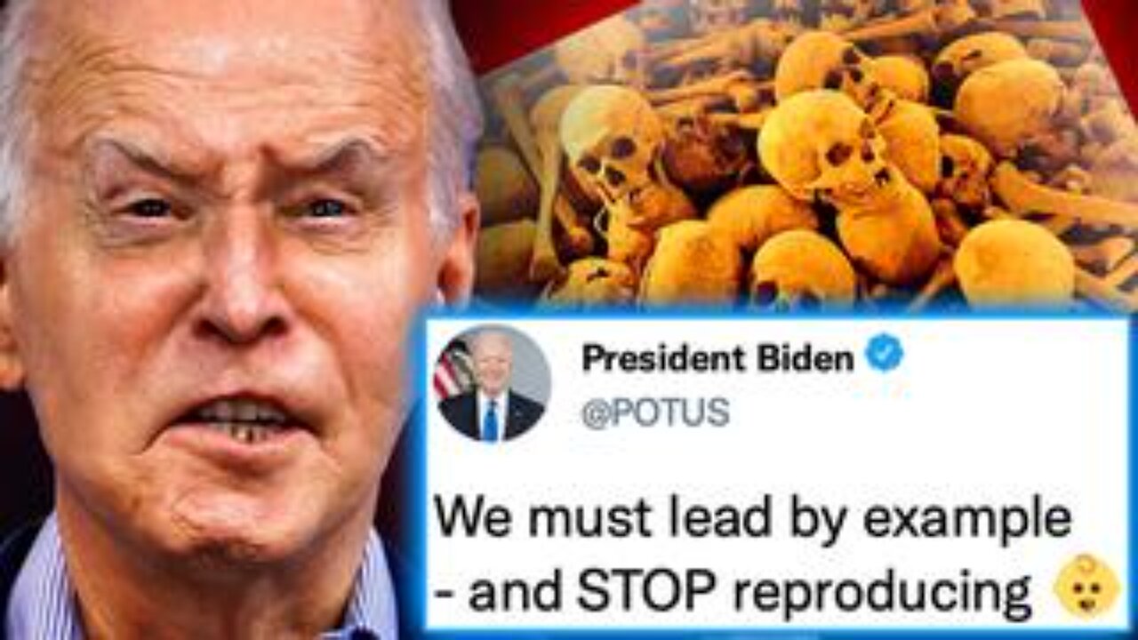 Biden Announces 'Depopulation' Is Official US Government Policy