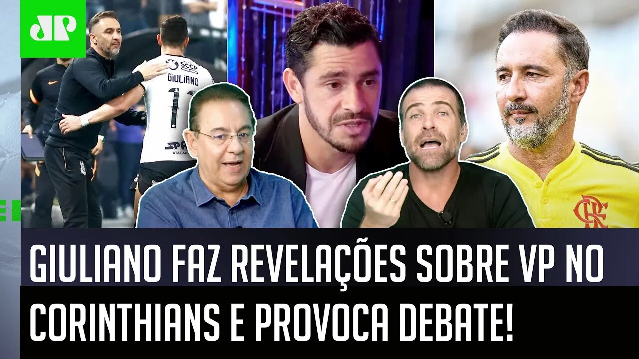 "Cara, o Giuliano ATACOU TUDO! O que ele FALOU do Vítor Pereira MOSTRA que..." VEJA DEBATE!