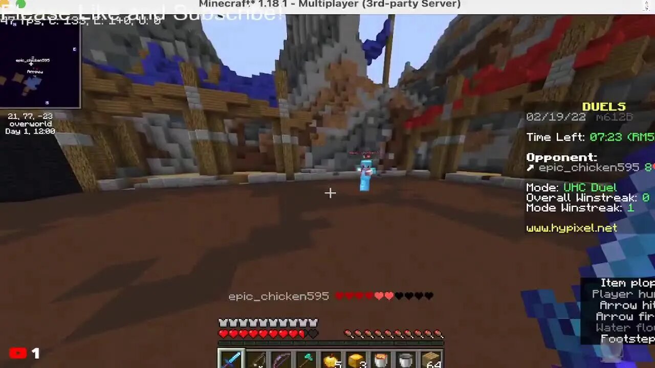 OHHGEE MENDING/INFINITY BOW CONTEST! (now hypixel