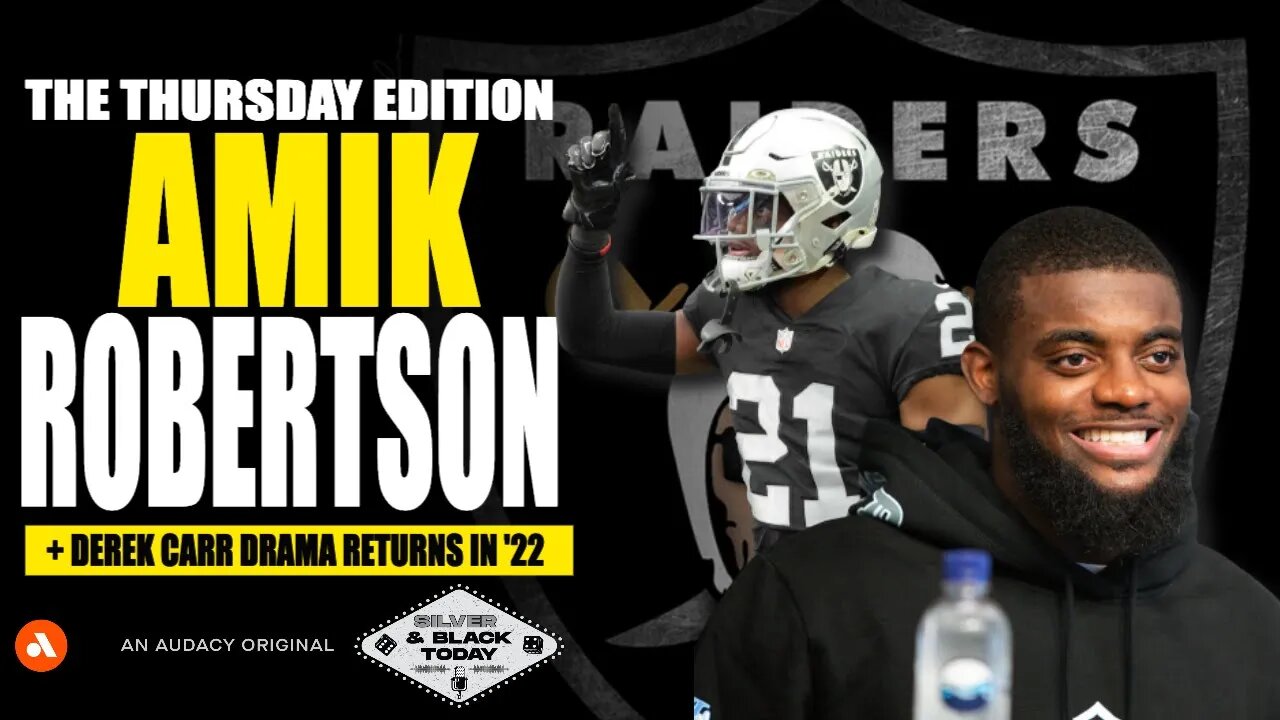 Las Vegas Raiders CB Amik Robertson + Denver Matchup Preview