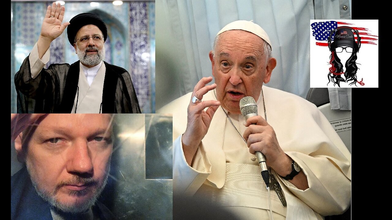 Ebrahim Raisi death, Pope Francis on Gaza, Julian Assange appeal