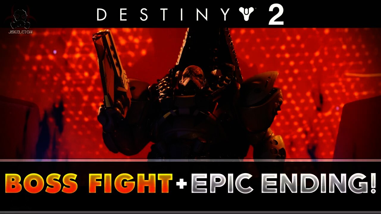 Destiny 2 - Final Boss Fight & Epic Ending Cutscenes!