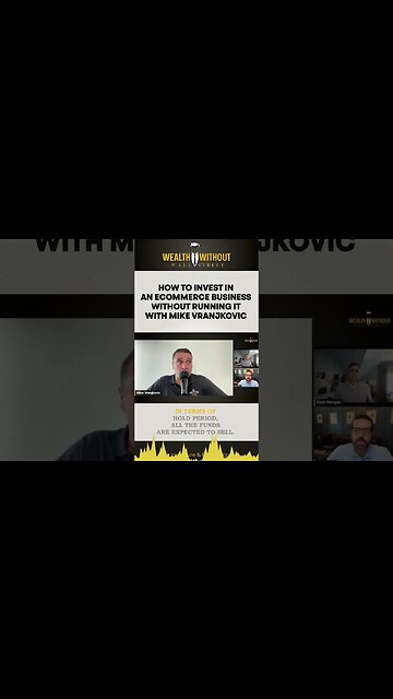 Invest & Earn in eCommerce: No Management Required!