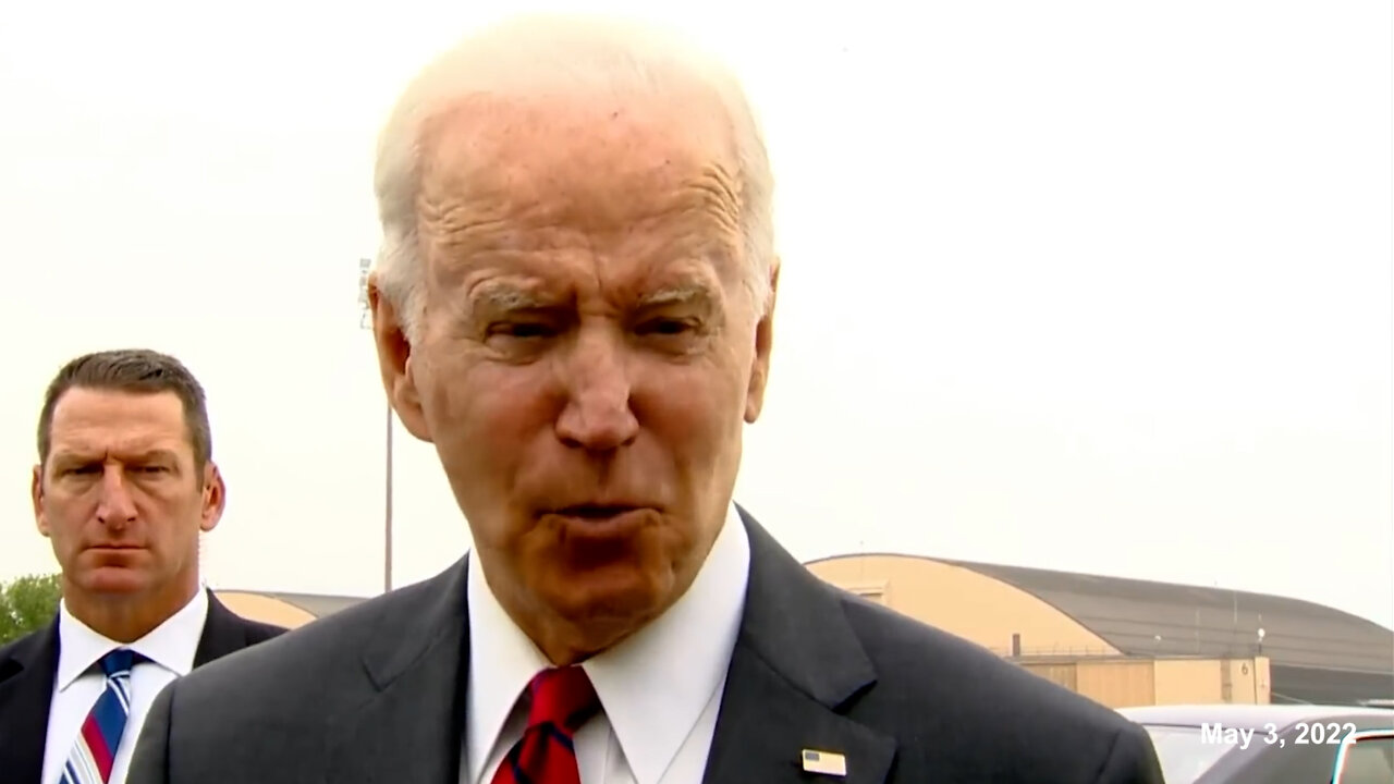 Biden: "No one can.. choose to abort a child based on a decision by the Supreme Court."