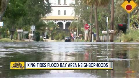 King Tide floods Tampa Bay coast