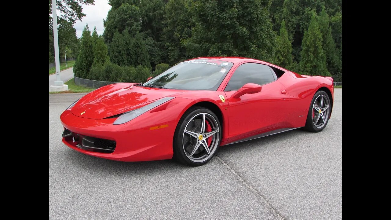 2014 Ferrari 458 Italia / Spider Start Up, Test Drive, and In Depth Review