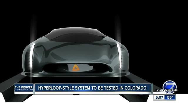 CDOT partnering with Calif. company to build Hyperloop-style test track in Colorado