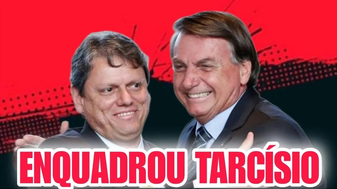 Tarcísio Governador de SP leva enquadrada de Bolsonaro em Reunião do PL sobre reforma tribultária.