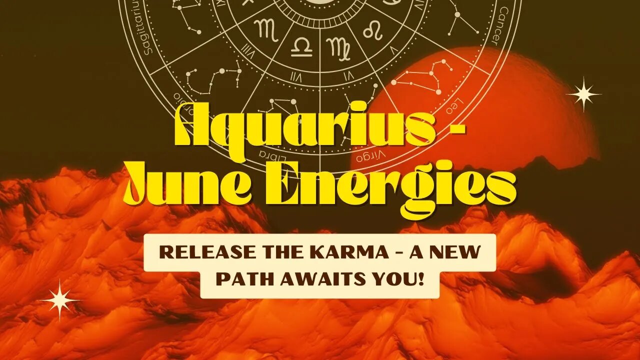 #Aquarius Release The Karma - There's A New Path Waiting On You! #tarotreading #guidancemessages