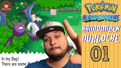 Prof. Birch VS. Poocheyena | Pokemon Alpha Sapphire Randomized Nuzlocke- Ep.1