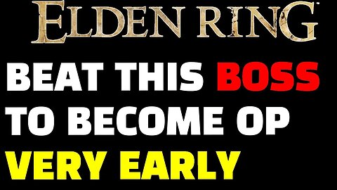 CHEESE this IMPOSSIBLE BOSS to get the MOST OP Early game Crystal Tear in Elden Ring!