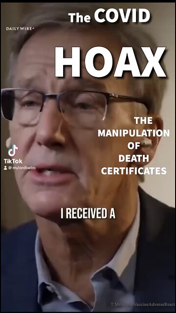 The Covid Hoax Death Certificate Scam