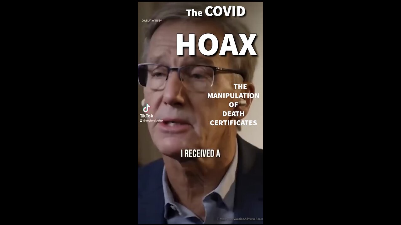 The Covid Hoax Death Certificate Scam