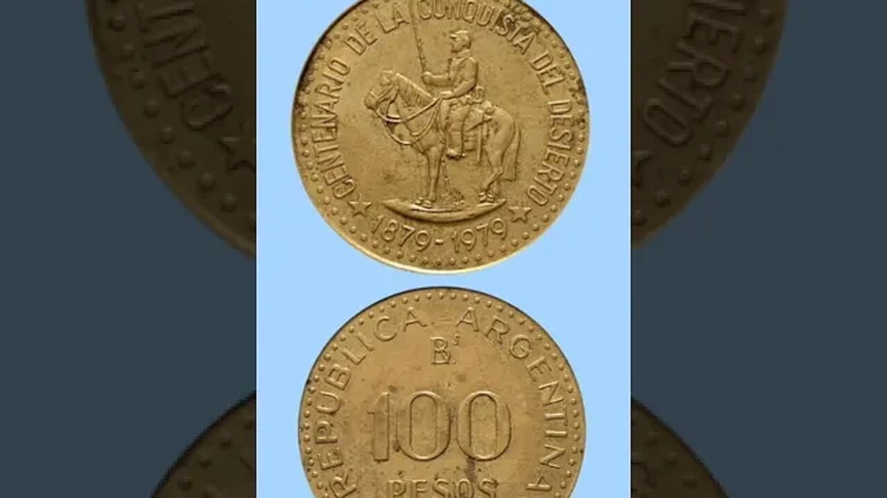 ARGENTINA 100 PESOS 1979.#shorts @COINNOTESZ #argentina