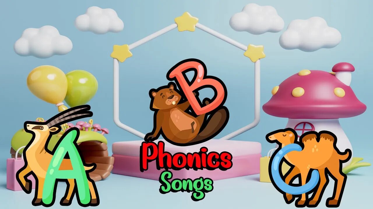 Phonics Song for Toddlers - ABC Song - ABC Alphabet Song for Children - ABC Phonics Song - ABC Songs