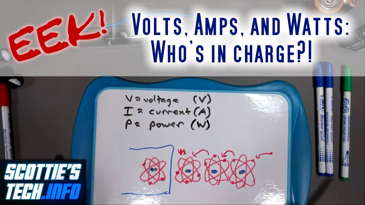 EEK! #1 - Volts, Amps, and Watts: Who's in charge?