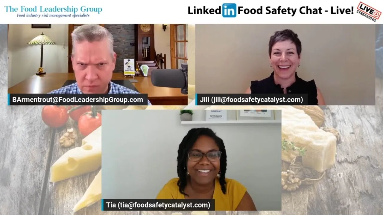 Episode 141: Food Safety Chat - Live! 081123